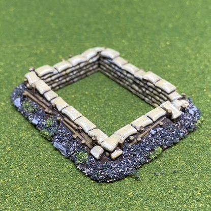 Small Sandbag Bunkers Mega Pack 15mm Scale 3D print model_14