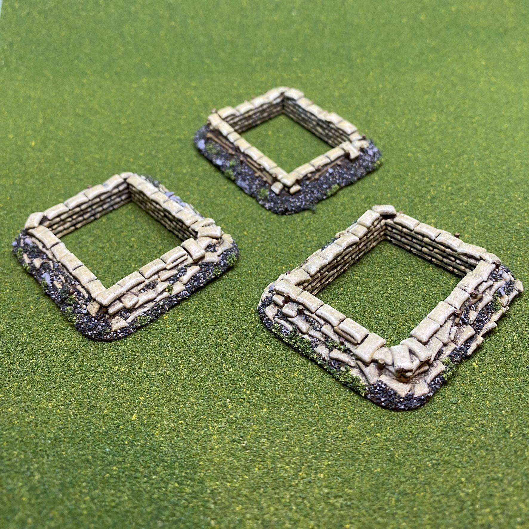 Small Sandbag Bunkers Mega Pack 15mm Scale 3D print model_21