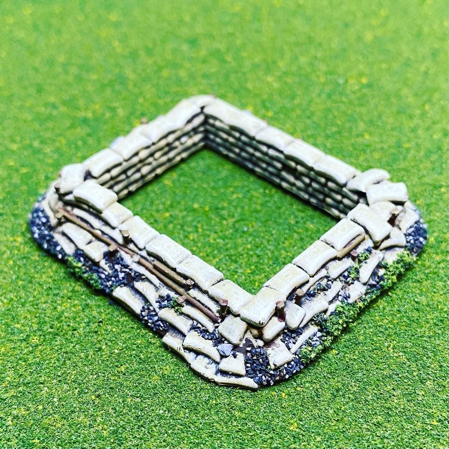 Small Sandbag Bunkers Mega Pack 15mm Scale 3D print model_10