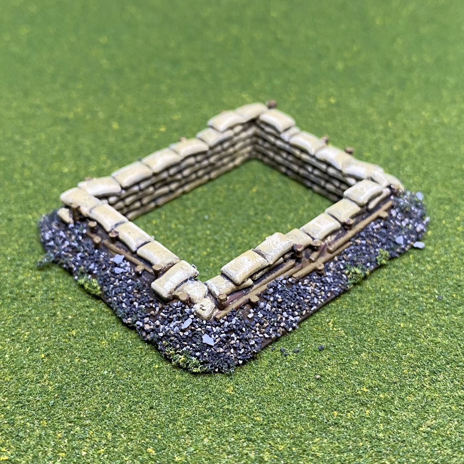 Small Sandbag Bunkers Mega Pack 15mm Scale 3D print model_15