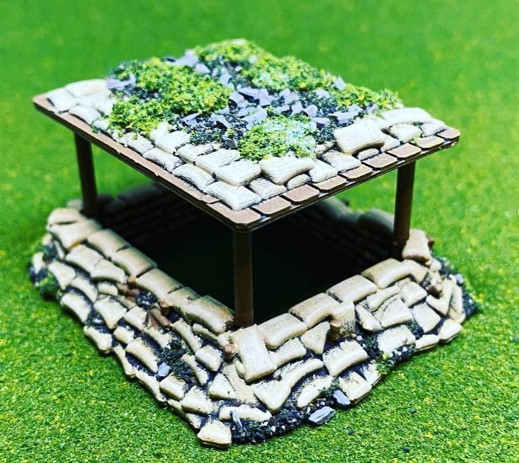 Small Sandbag Bunkers Mega Pack 15mm Scale 3D print model_5