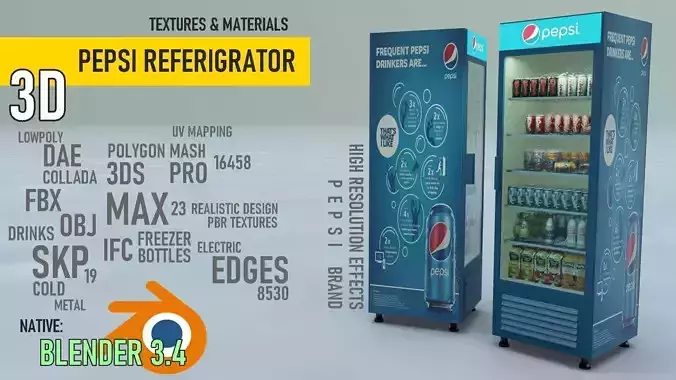 Pepsi Refrigerator
