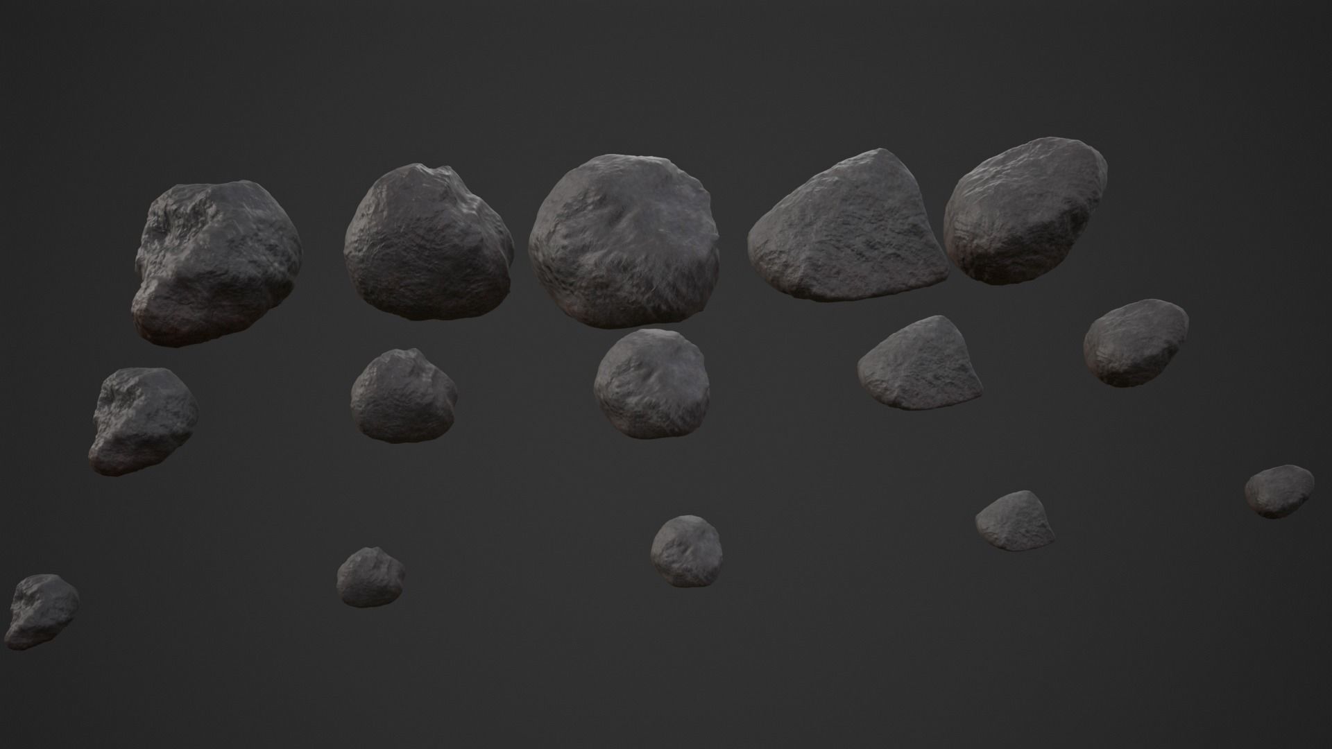5 Rocks Concept 5 Rocks Pack 3D model | CGTrader