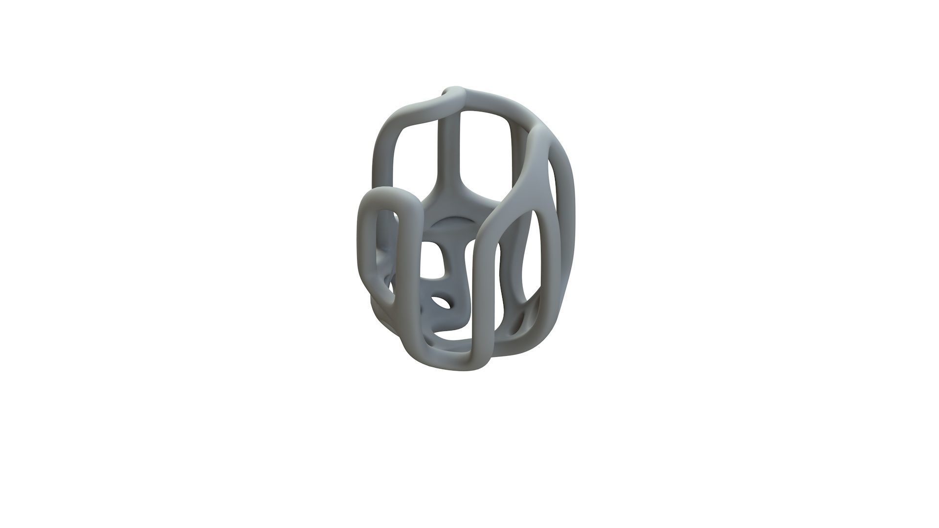 SciFi Cube Object No 16161 Low Poly Shape Texture_14