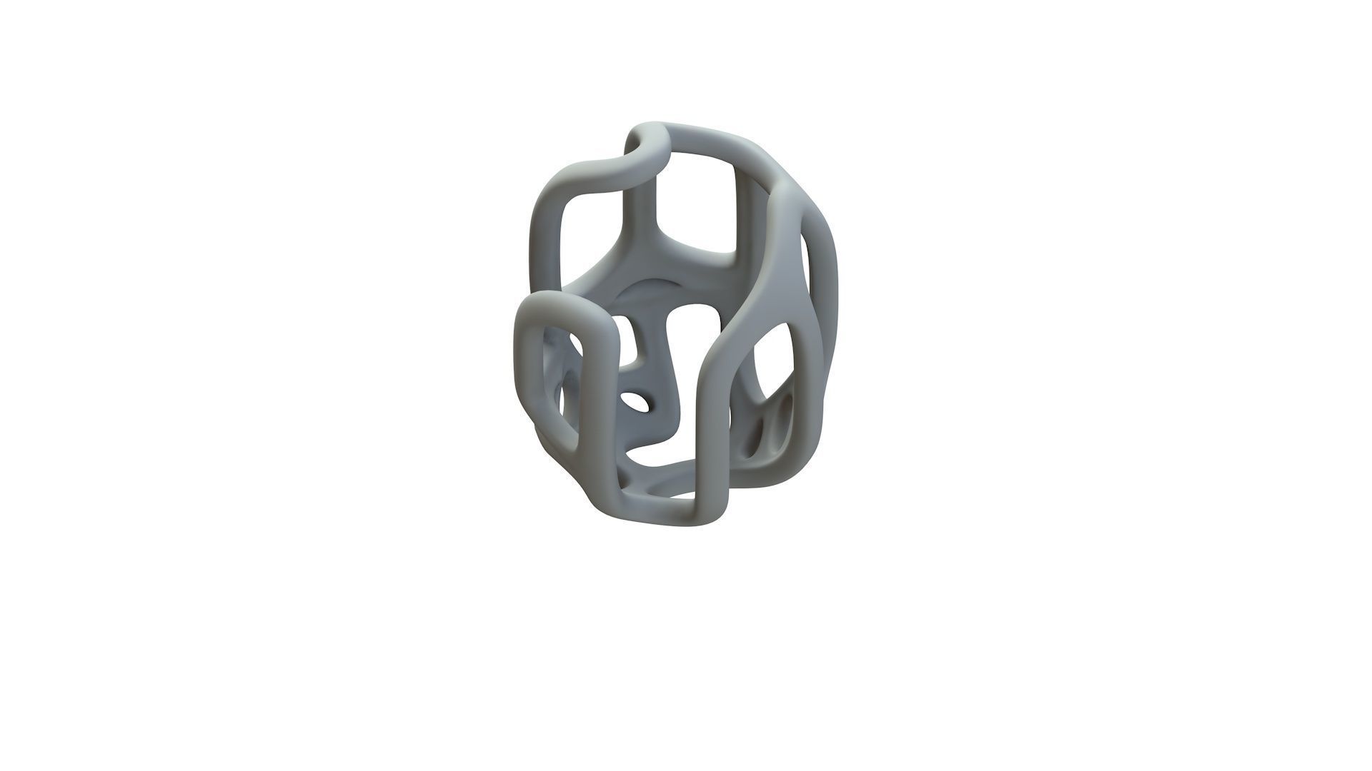 SciFi Cube Object No 16161 Low Poly Shape Texture_16