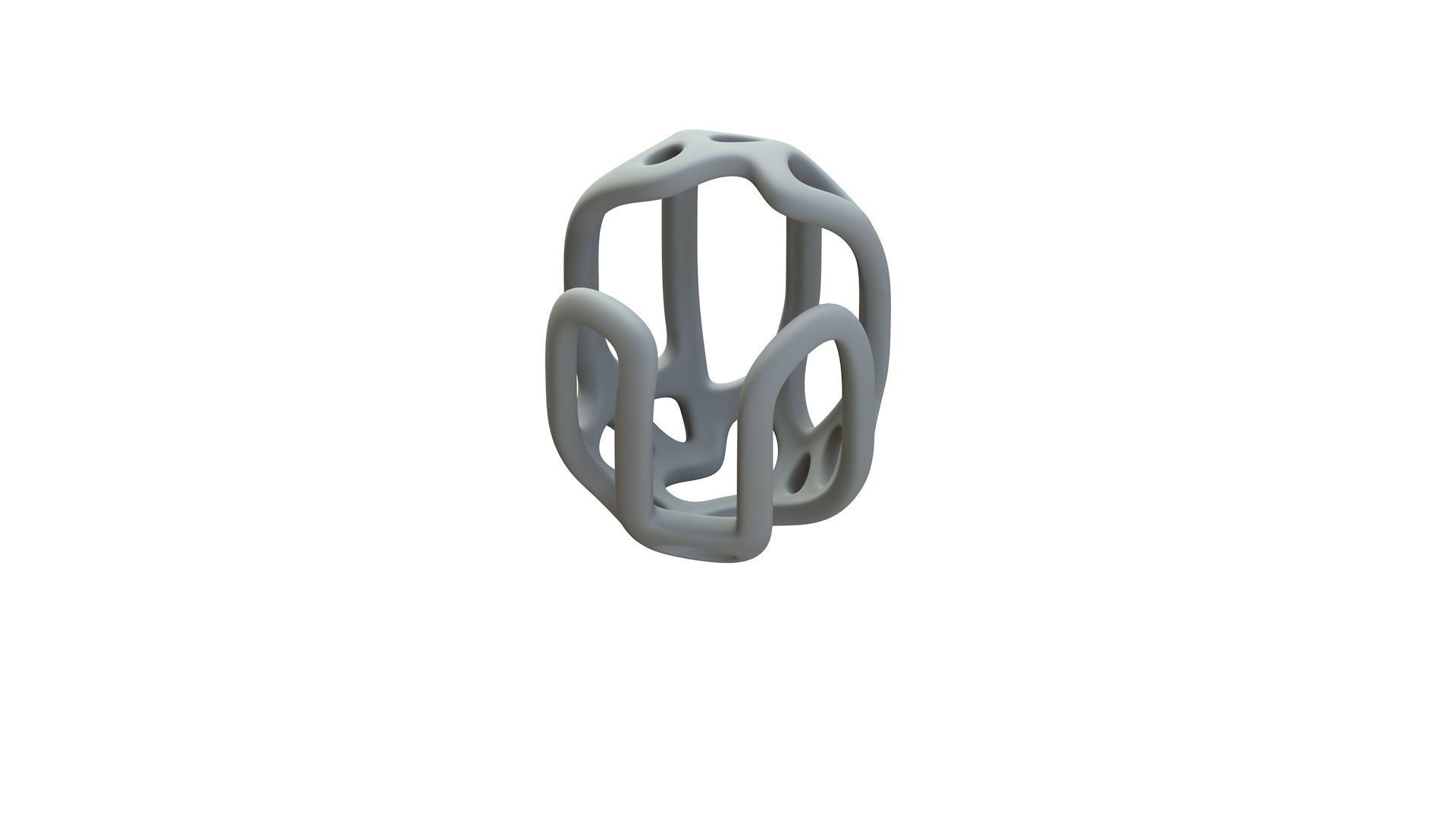 SciFi Cube Object No 15832 Low Poly Shape Texture_15