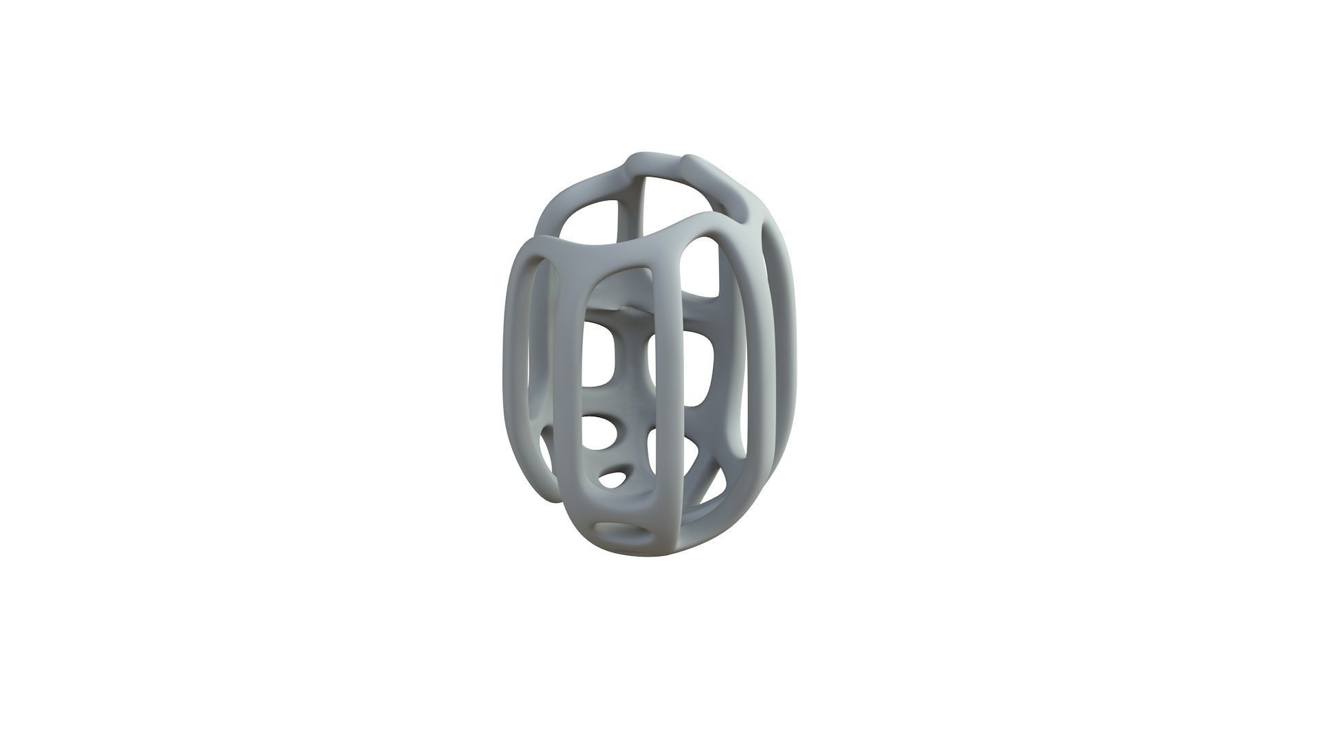 SciFi Cube Object No 15623 Low Poly Shape Texture_6