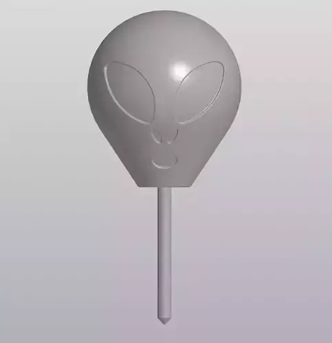 Alien Planter Decoration 3D print model