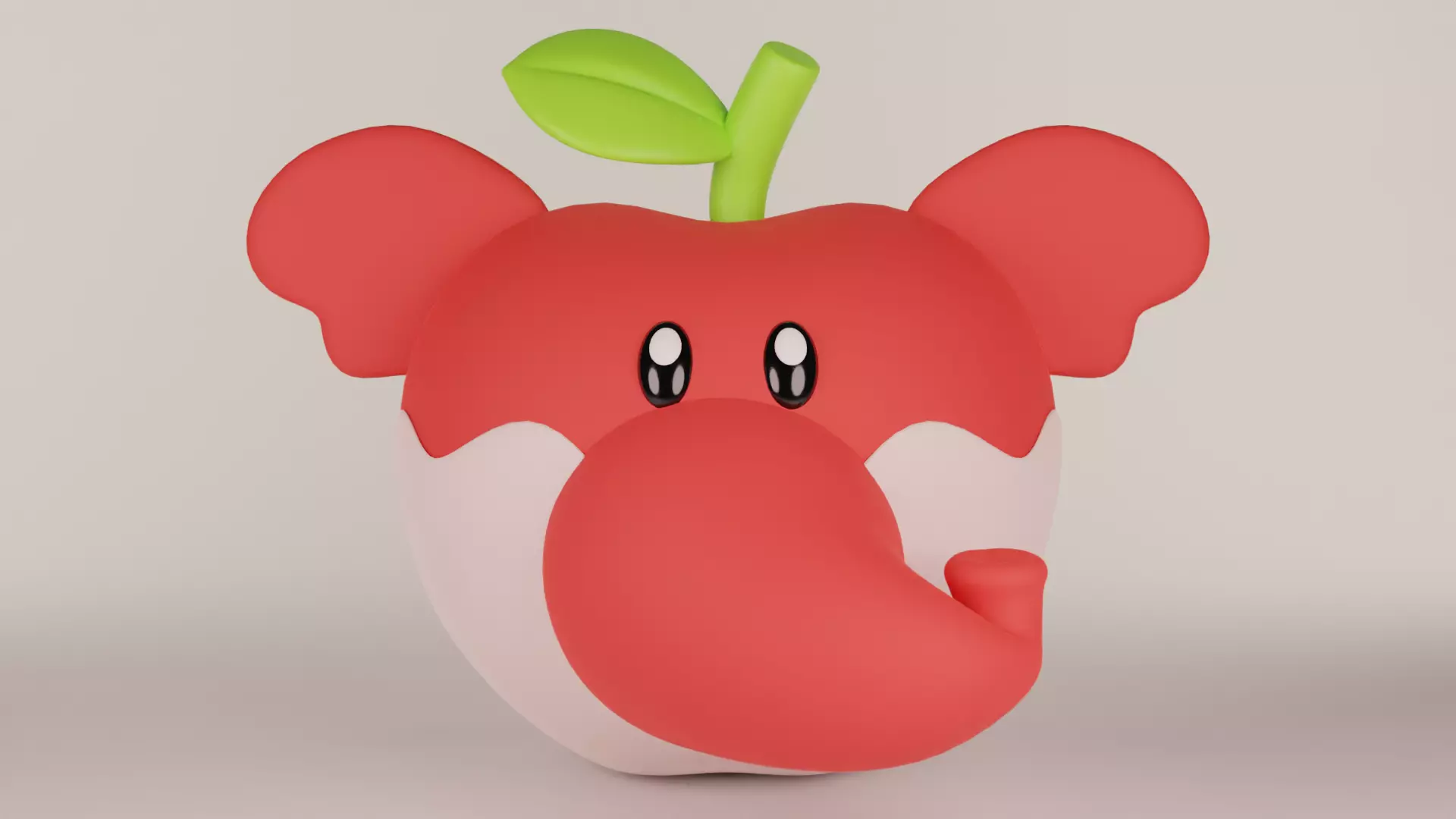 Elephant Apple Super Mario Wonder 3D model_0