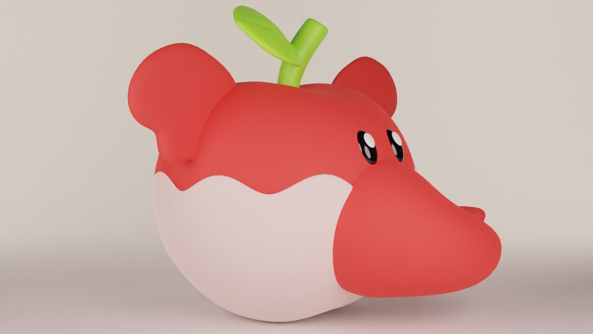 Elephant Apple Super Mario Wonder 3D model_7