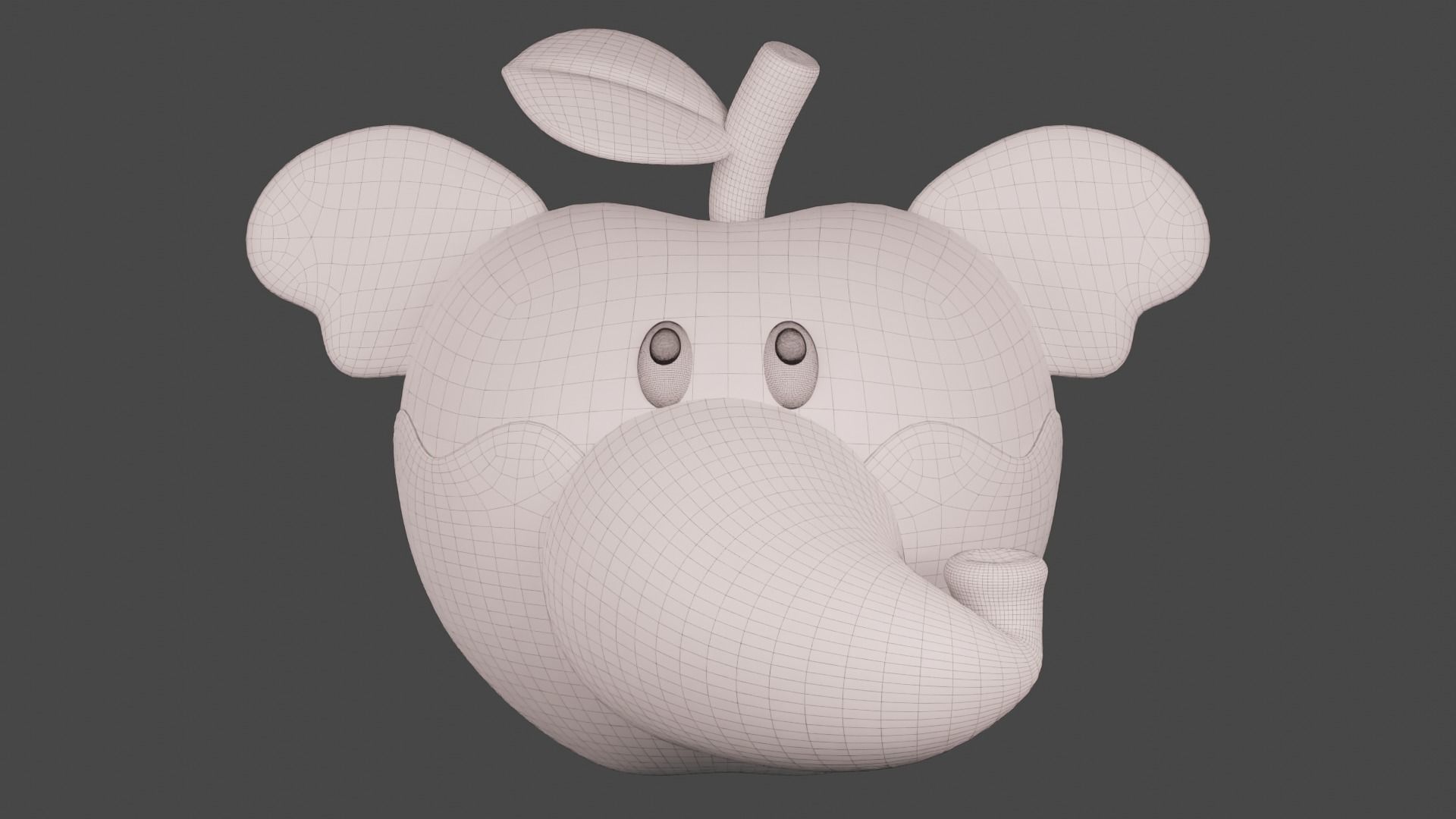 Elephant Apple Super Mario Wonder 3D model_10