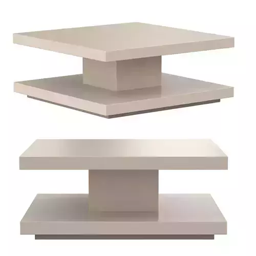 Caracole Classic Cool Cocktail Table 3D model
