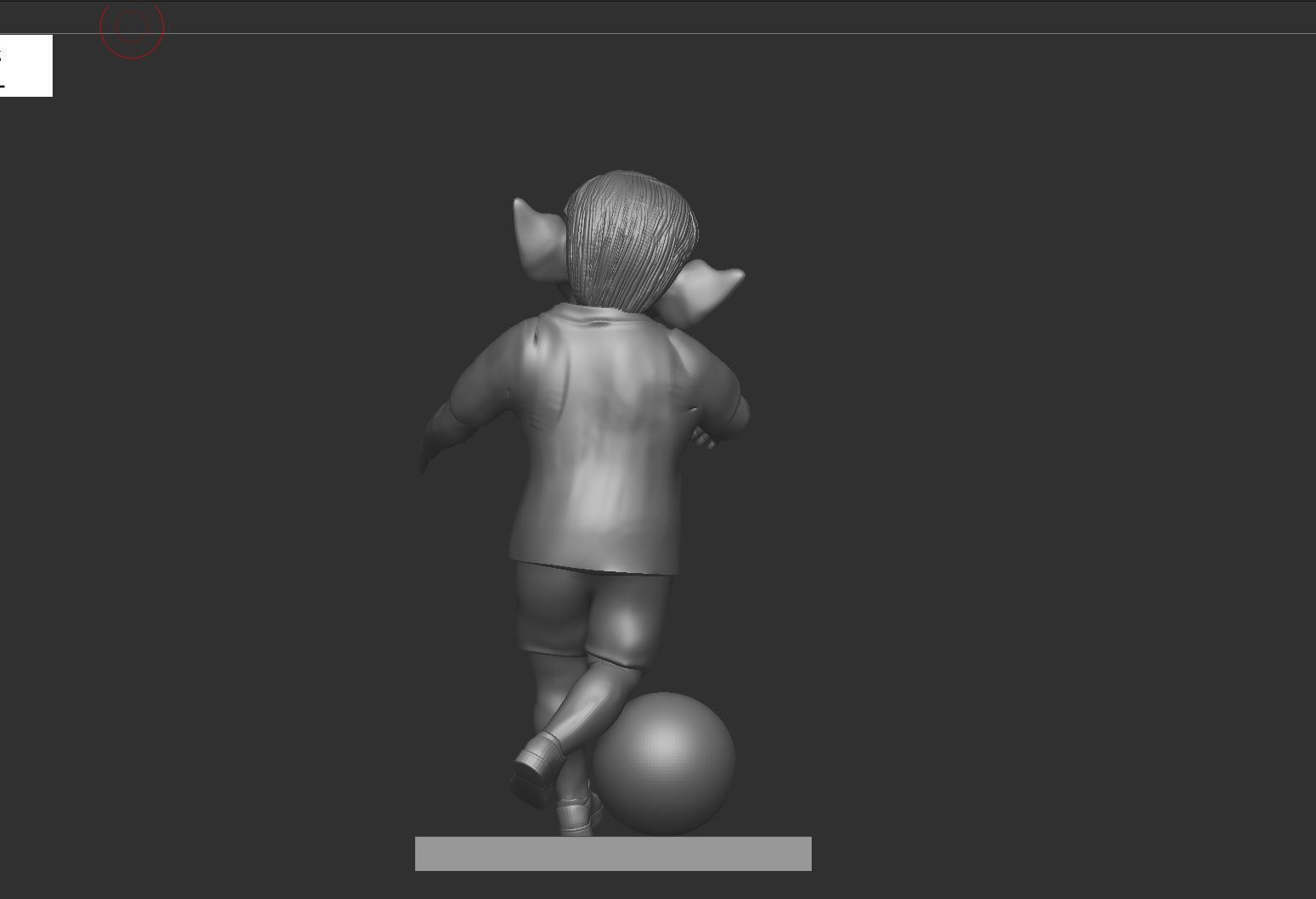 Bal Ganesh  3D print model_5