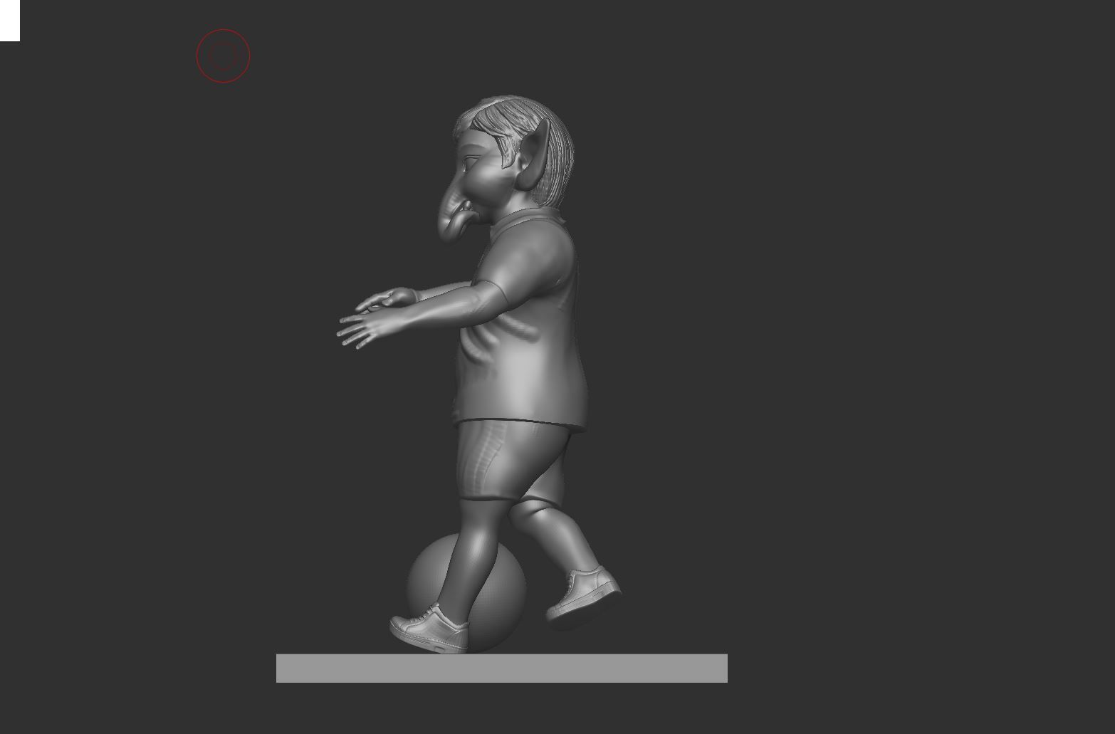 Bal Ganesh  3D print model_2