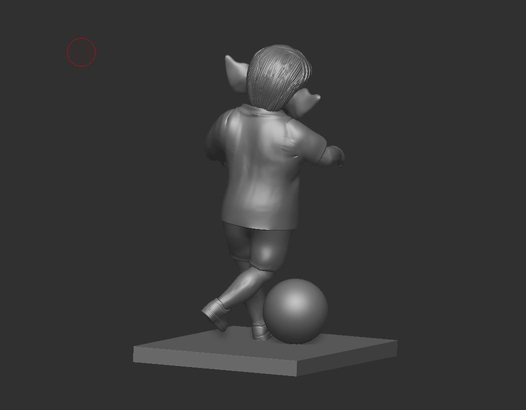 Bal Ganesh  3D print model_3