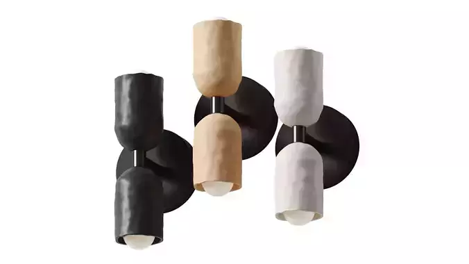 In Common With - Ceramic Up Down Sconce