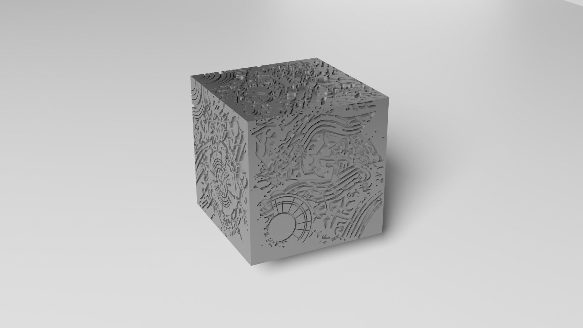 Allspark Cube - Transformers  3D print model_1