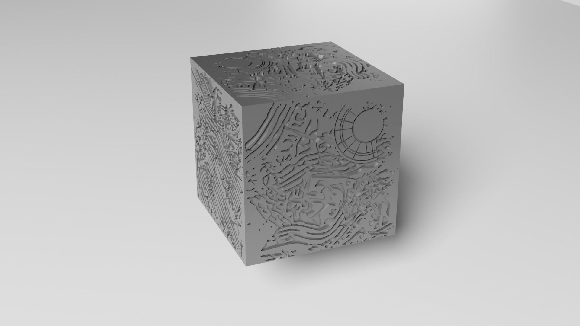 Allspark Cube - Transformers  3D print model_4