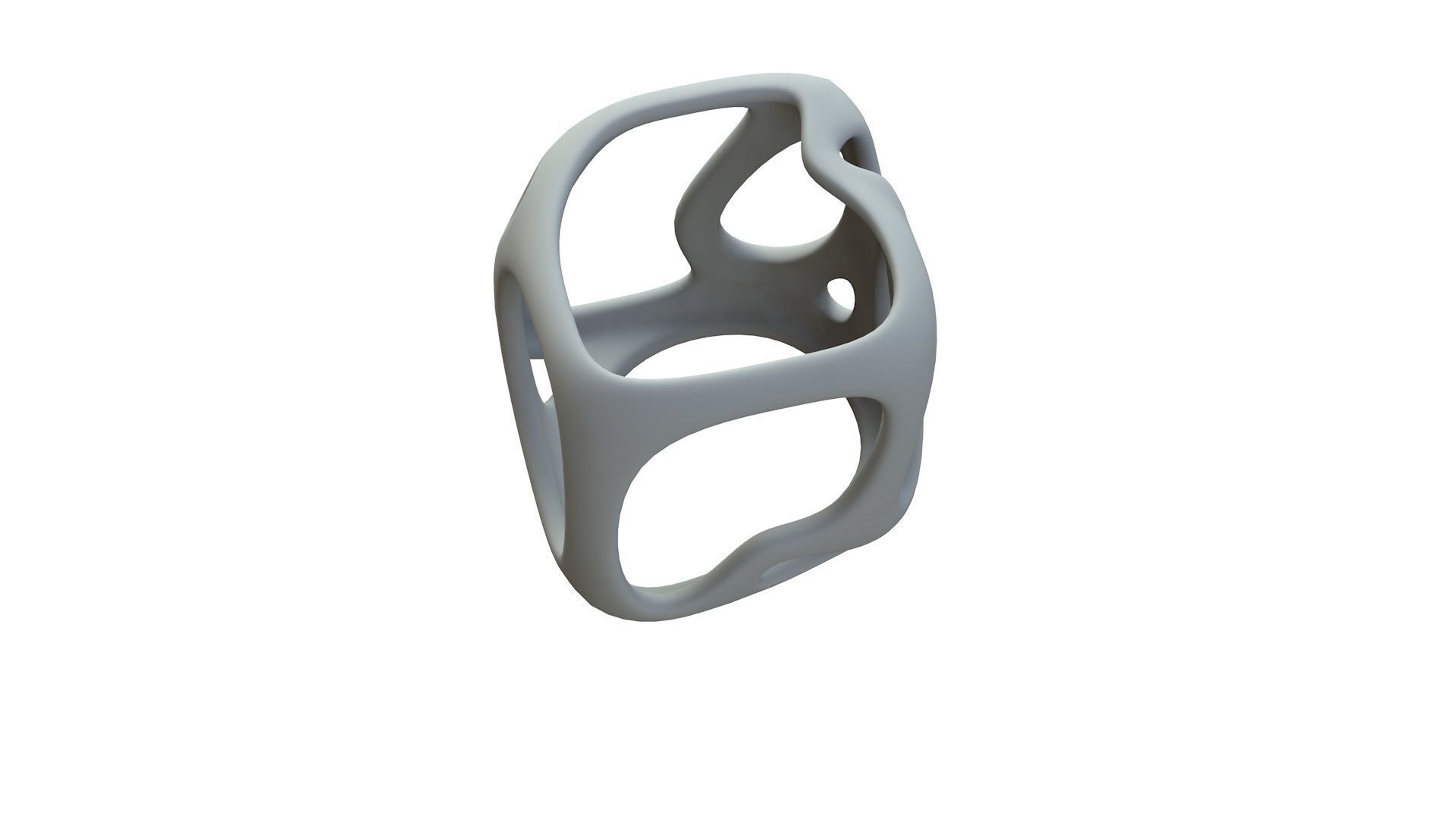 SciFi Cube Object No 17169 Low Poly Shape Texture_17