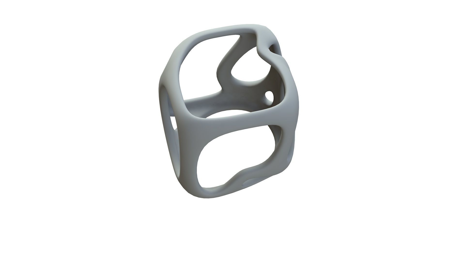 SciFi Cube Object No 17169 Low Poly Shape Texture_15