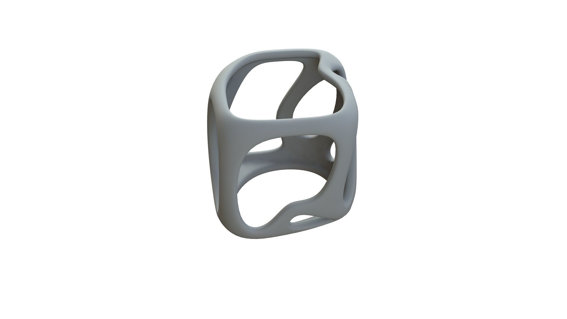 SciFi Cube Object No 17169 Low Poly Shape Texture_13