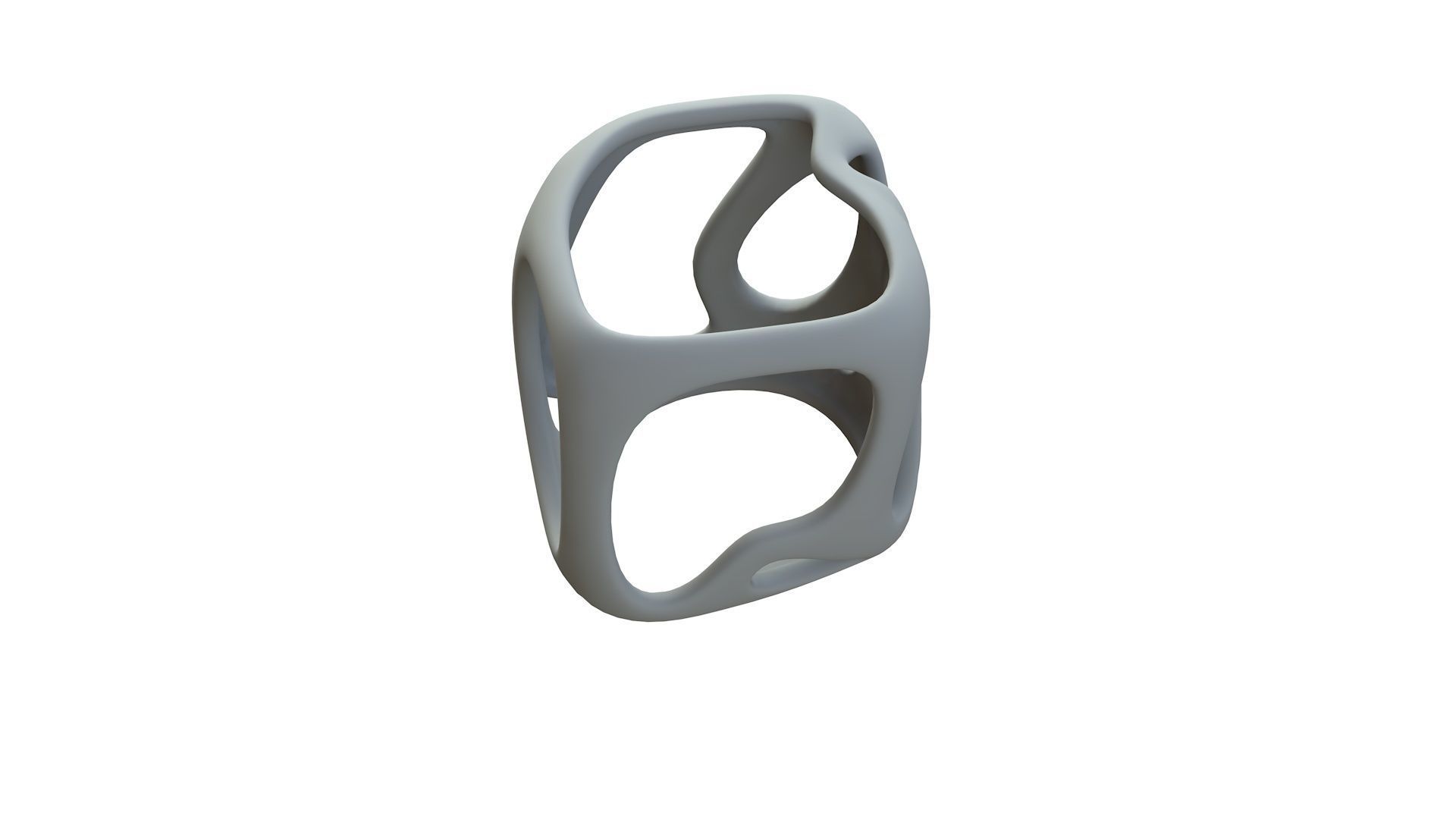 SciFi Cube Object No 17169 Low Poly Shape Texture_14