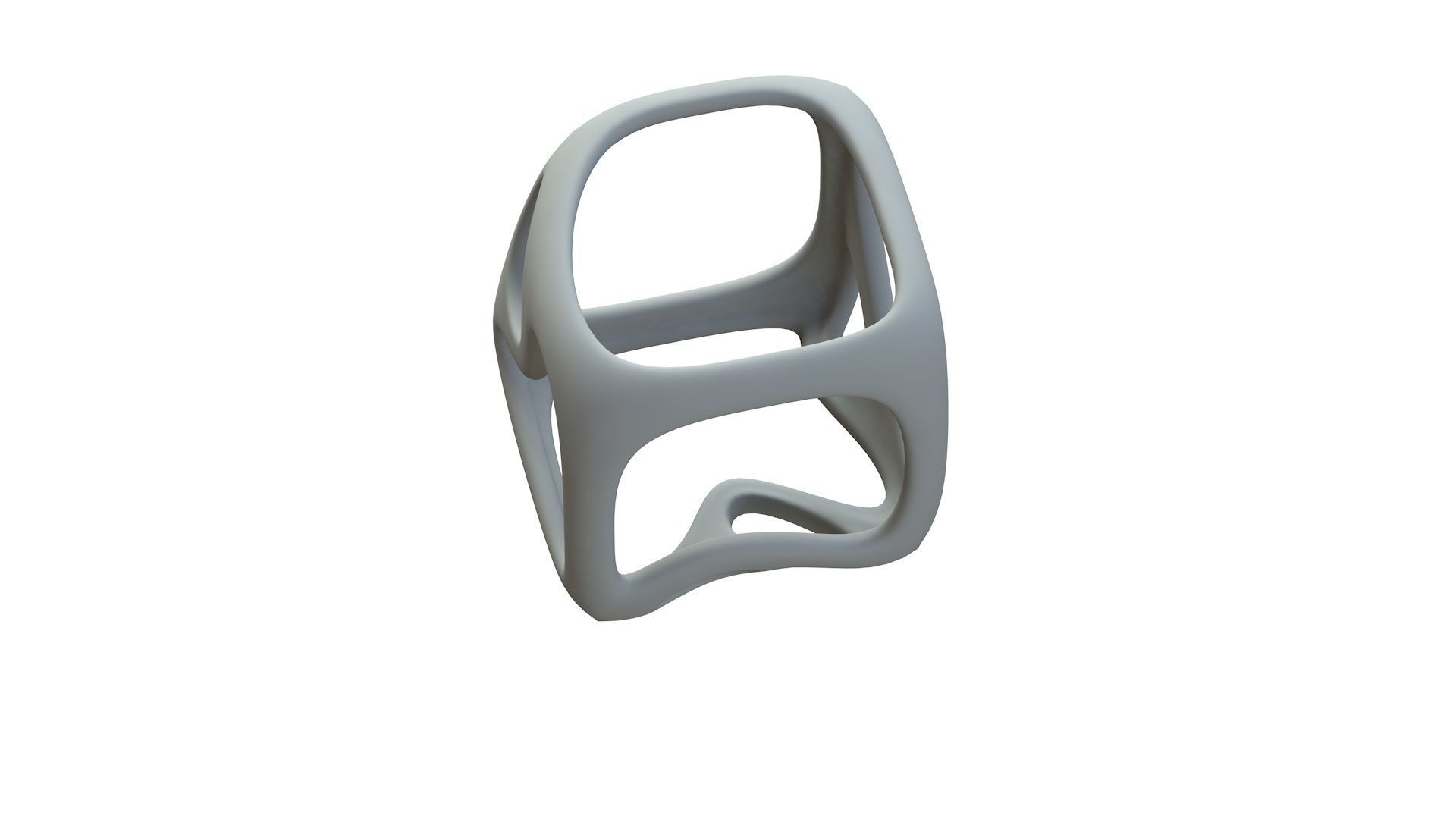 SciFi Cube Object No 16988 Low Poly Shape Texture_15