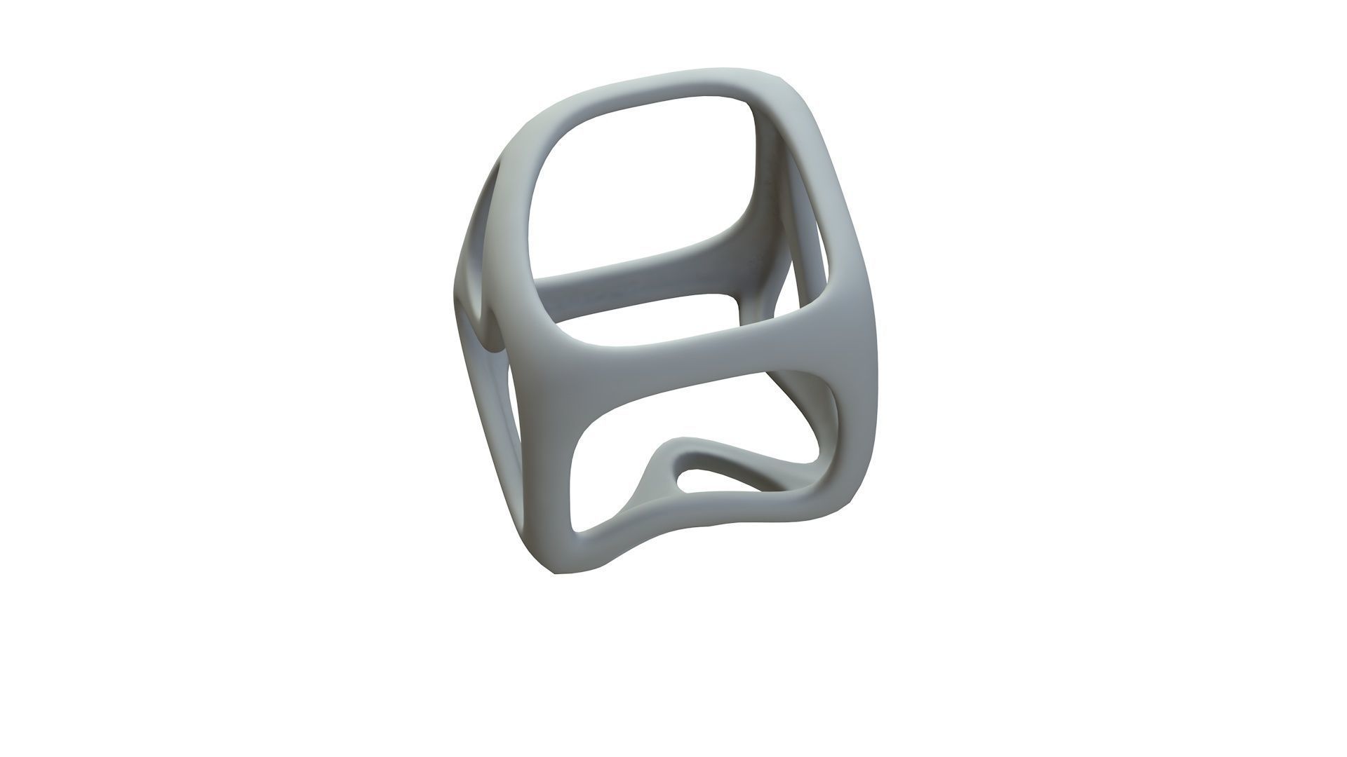 SciFi Cube Object No 16988 Low Poly Shape Texture_16