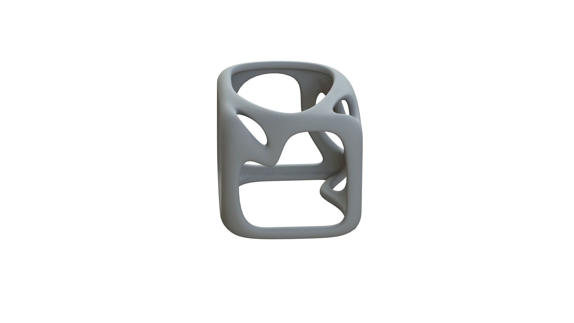 SciFi Cube Object No 16449 Low Poly Shape Texture_12