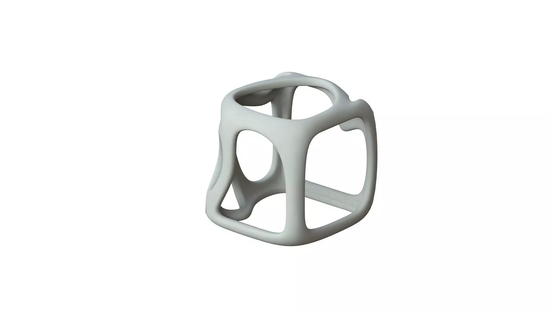 SciFi Cube Object No 16449 Low Poly Shape Texture_0