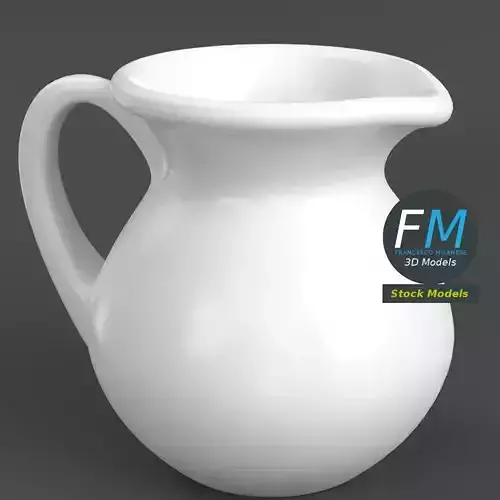 Porcelain pitcher