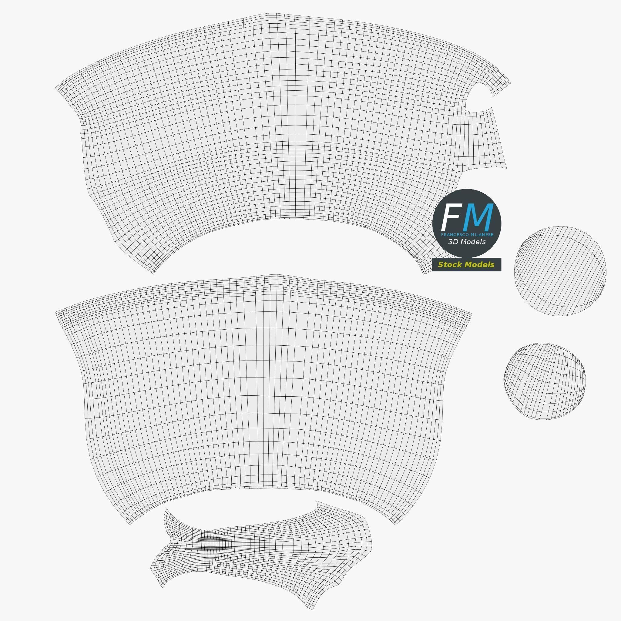 Porcelain pitcher 3D model_11