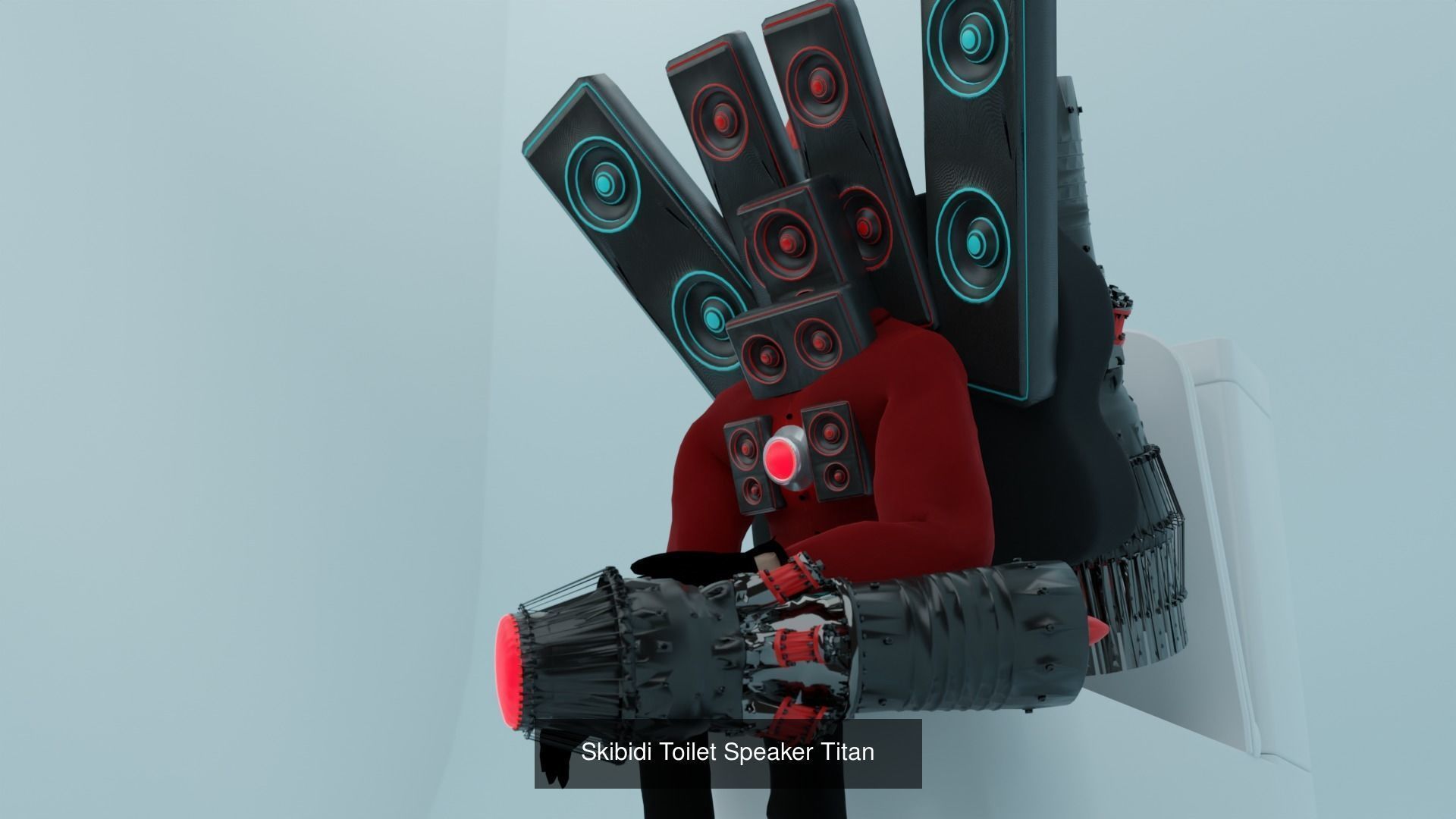 Skibidi toilet characters 3D Model Collection_8