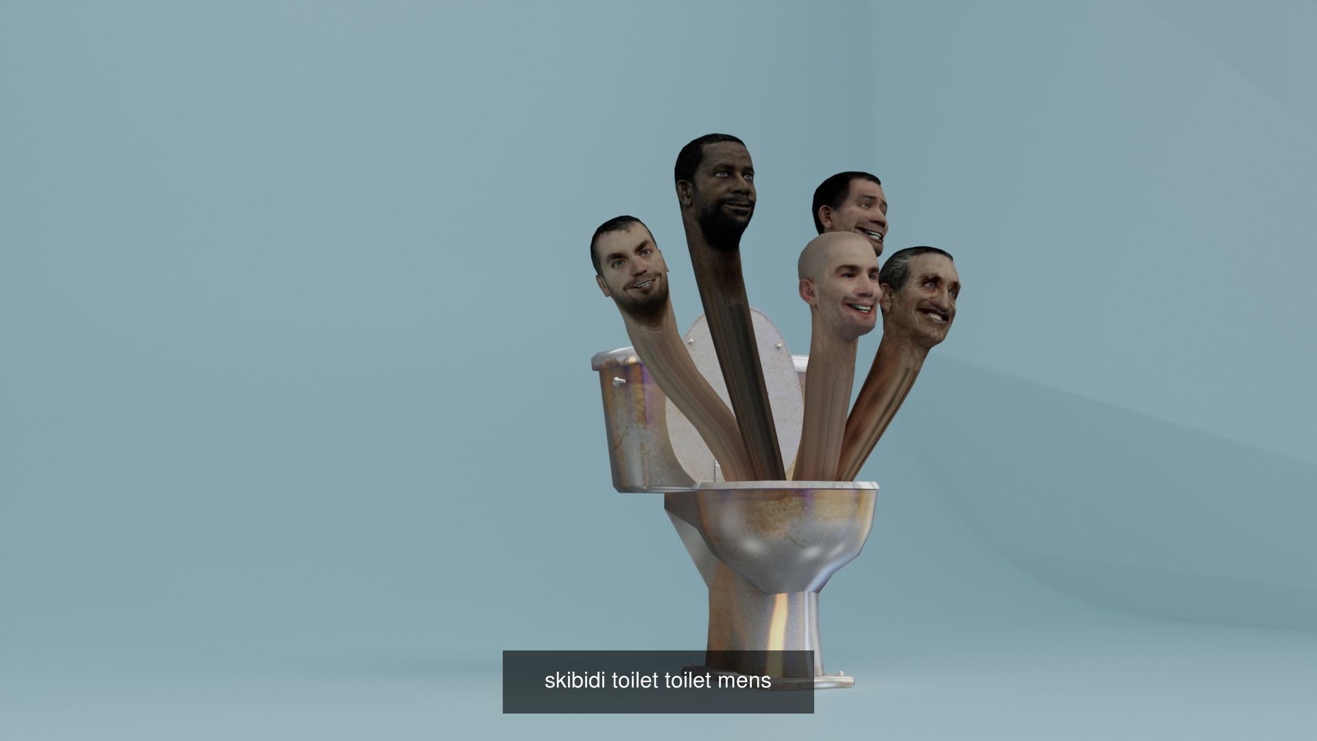 Skibidi toilet characters 3D Model Collection_7