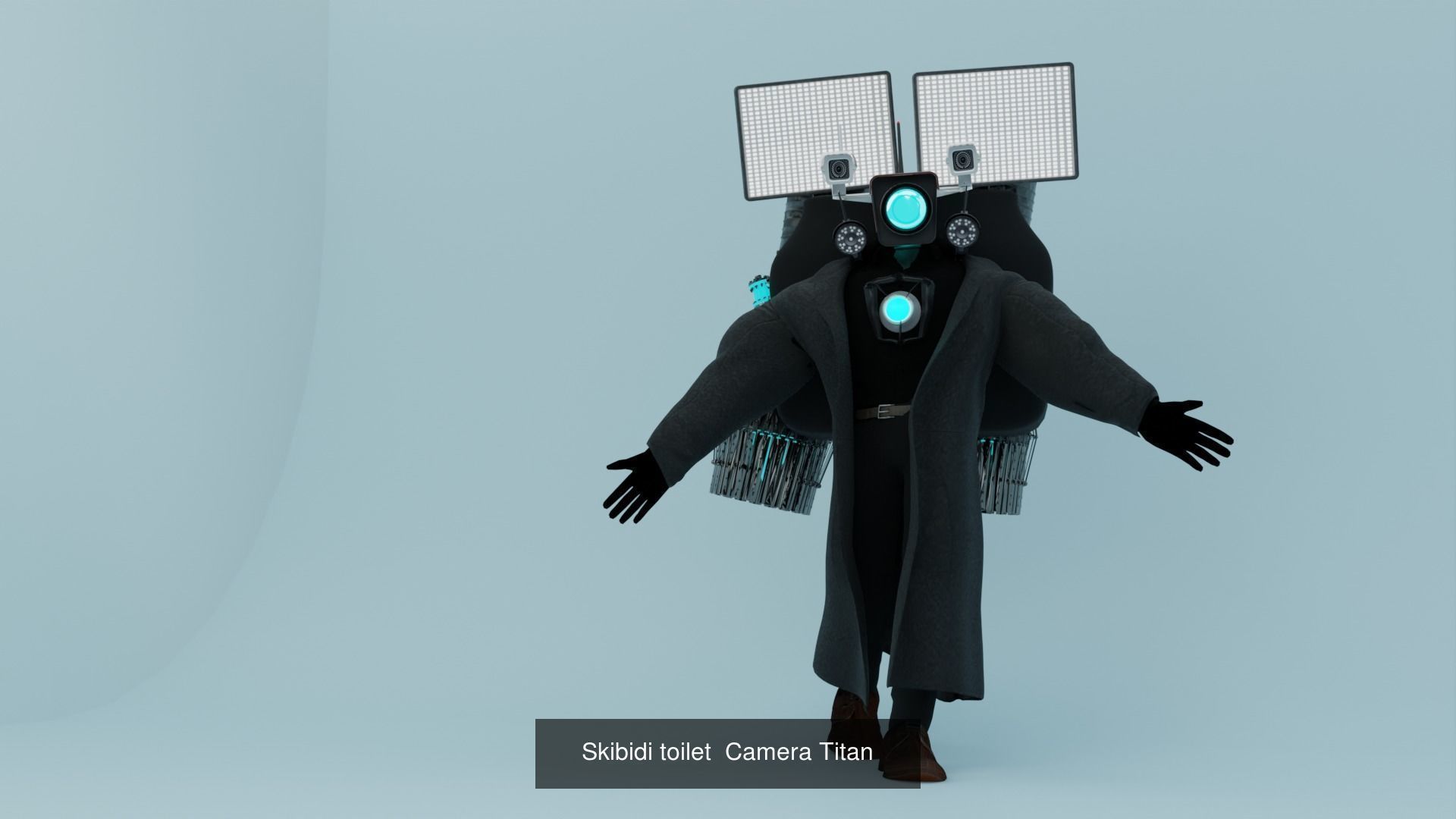 Skibidi toilet characters 3D Model Collection_2