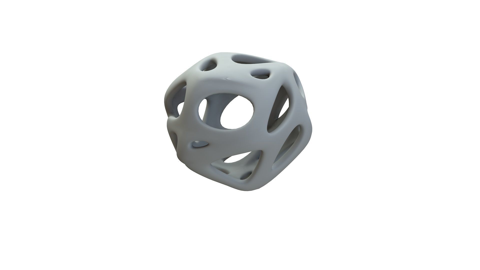 Texture SciFi Cube Object No 18378 Low Poly Shape VR / AR / low-poly ...