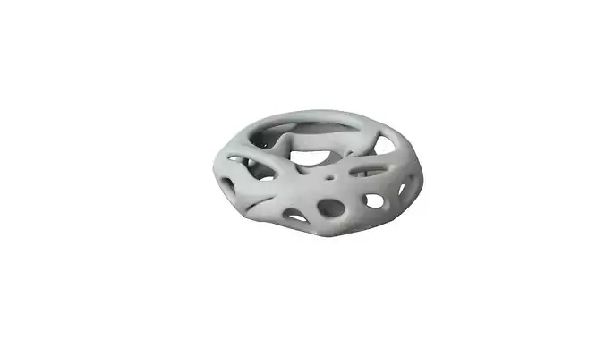 SciFi Cube Object No 18114 Low Poly Shape