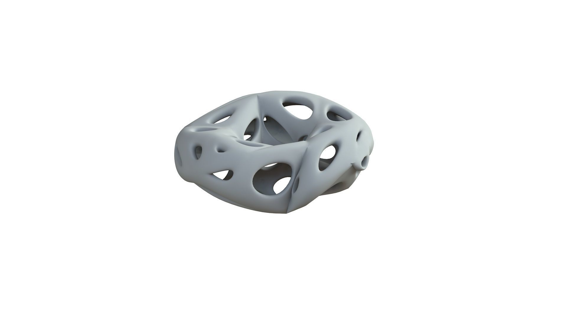 SciFi Cube Object No 17618 Low Poly Shape Texture_7