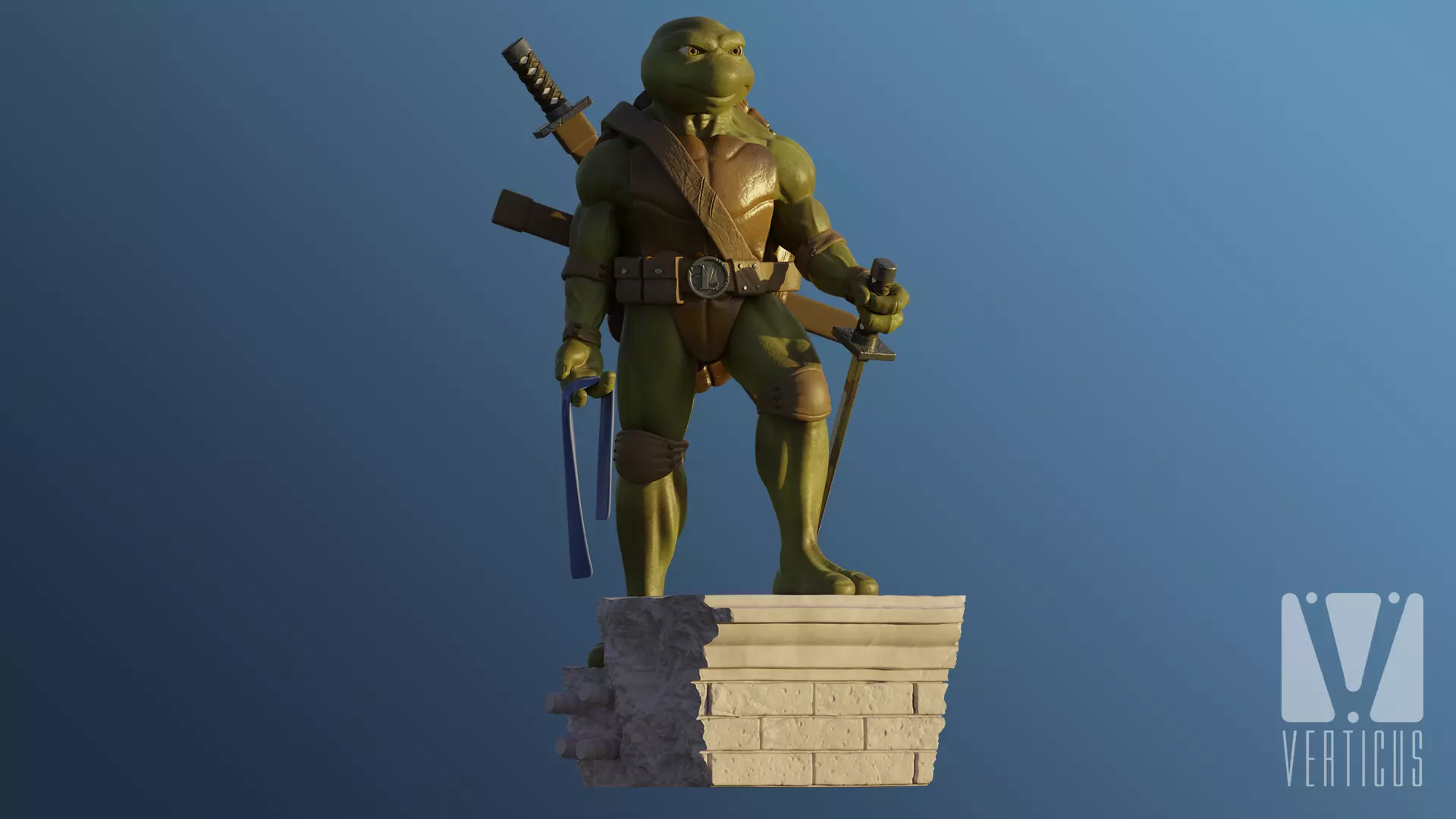 Teenage Mutant Ninja Turtles - Leonardo 3D Print 3D print model