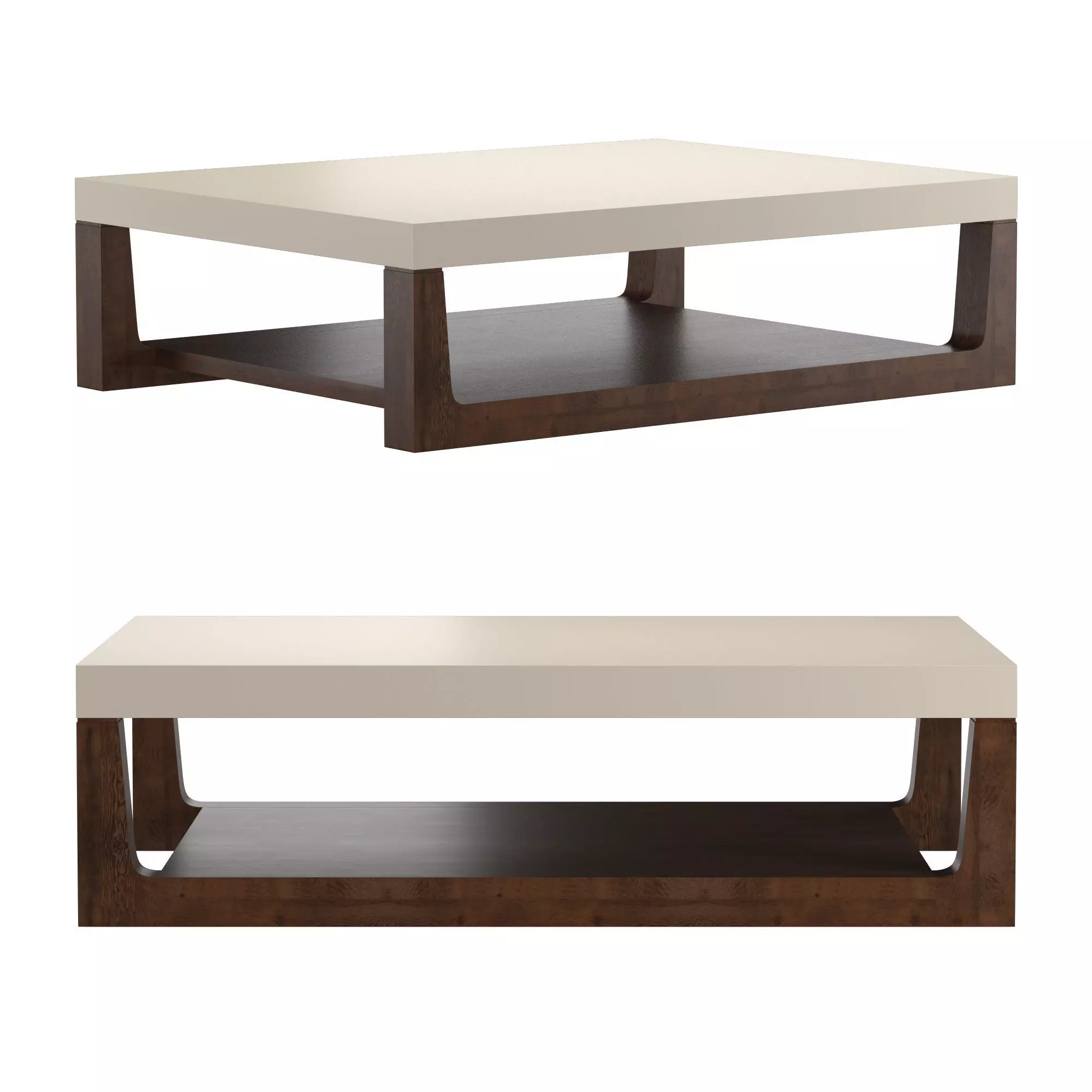 Mojave Cocktail Table 3D model_0