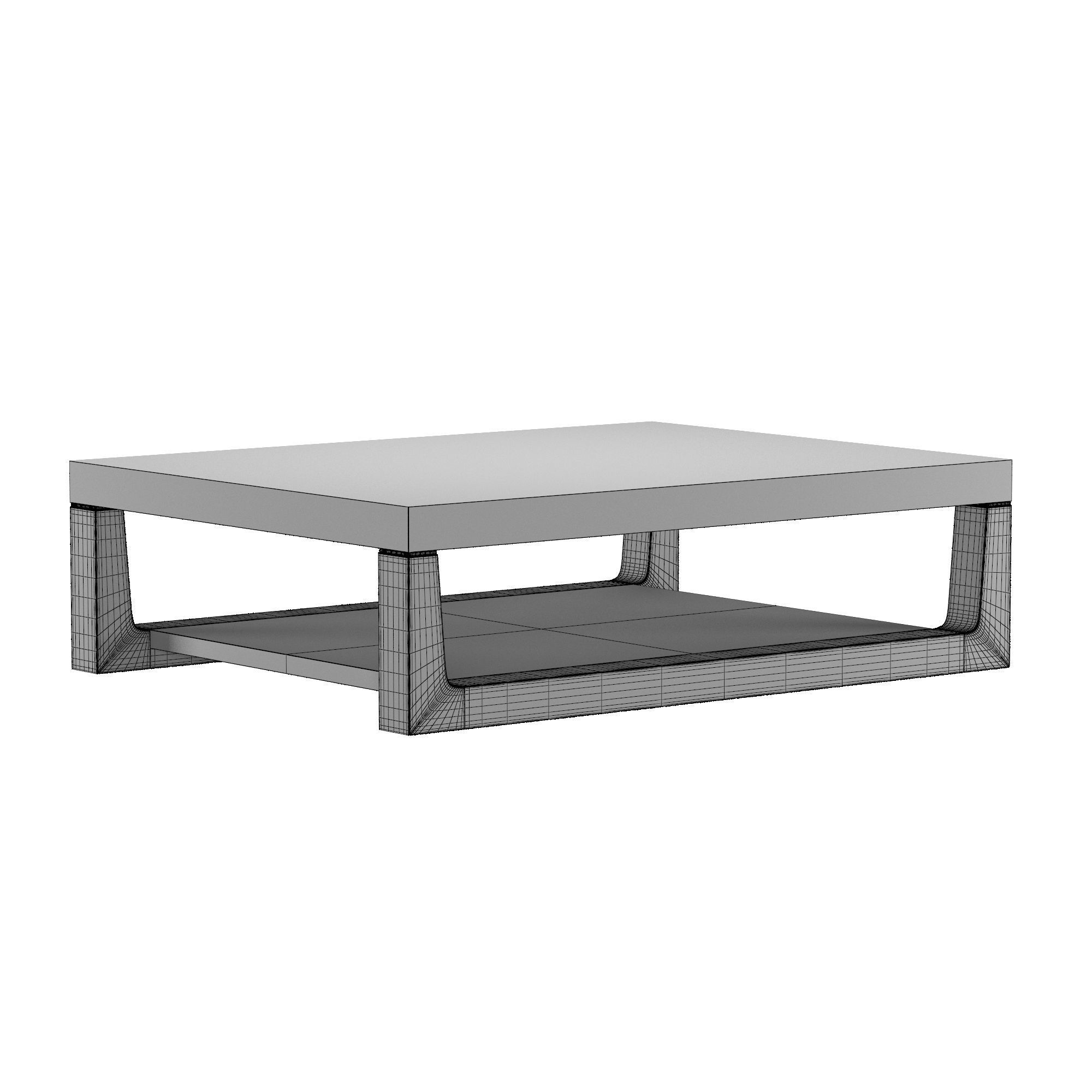 Mojave Cocktail Table 3D model_4