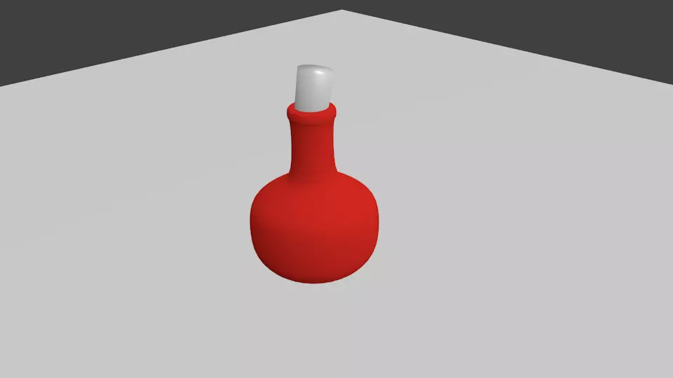 garrafa 3d 3D model_0