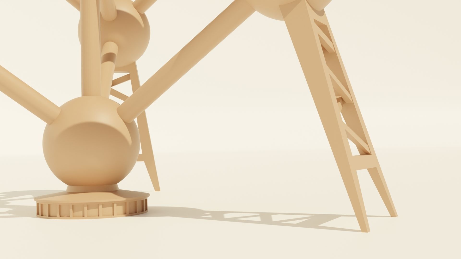 Atomium 3D print model_4