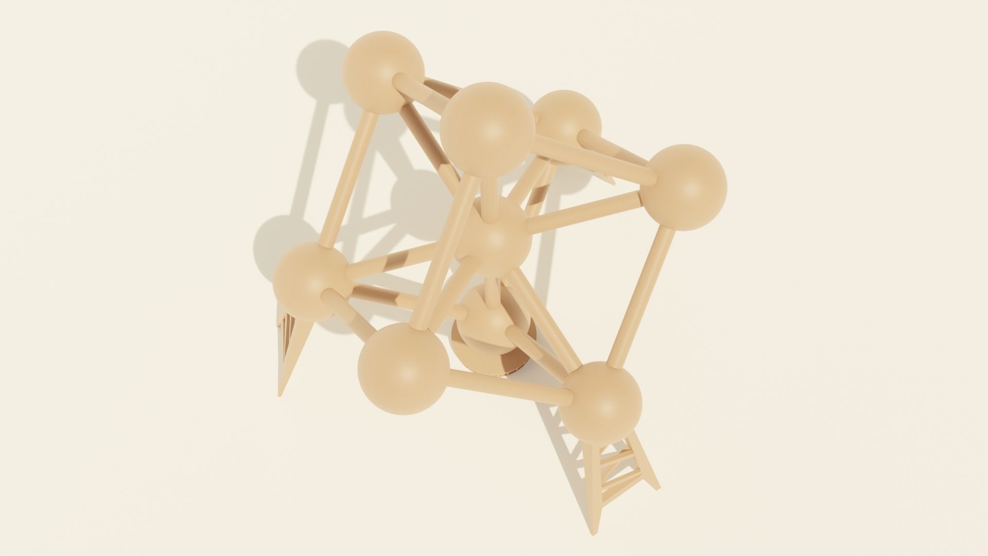 Atomium 3D print model_1