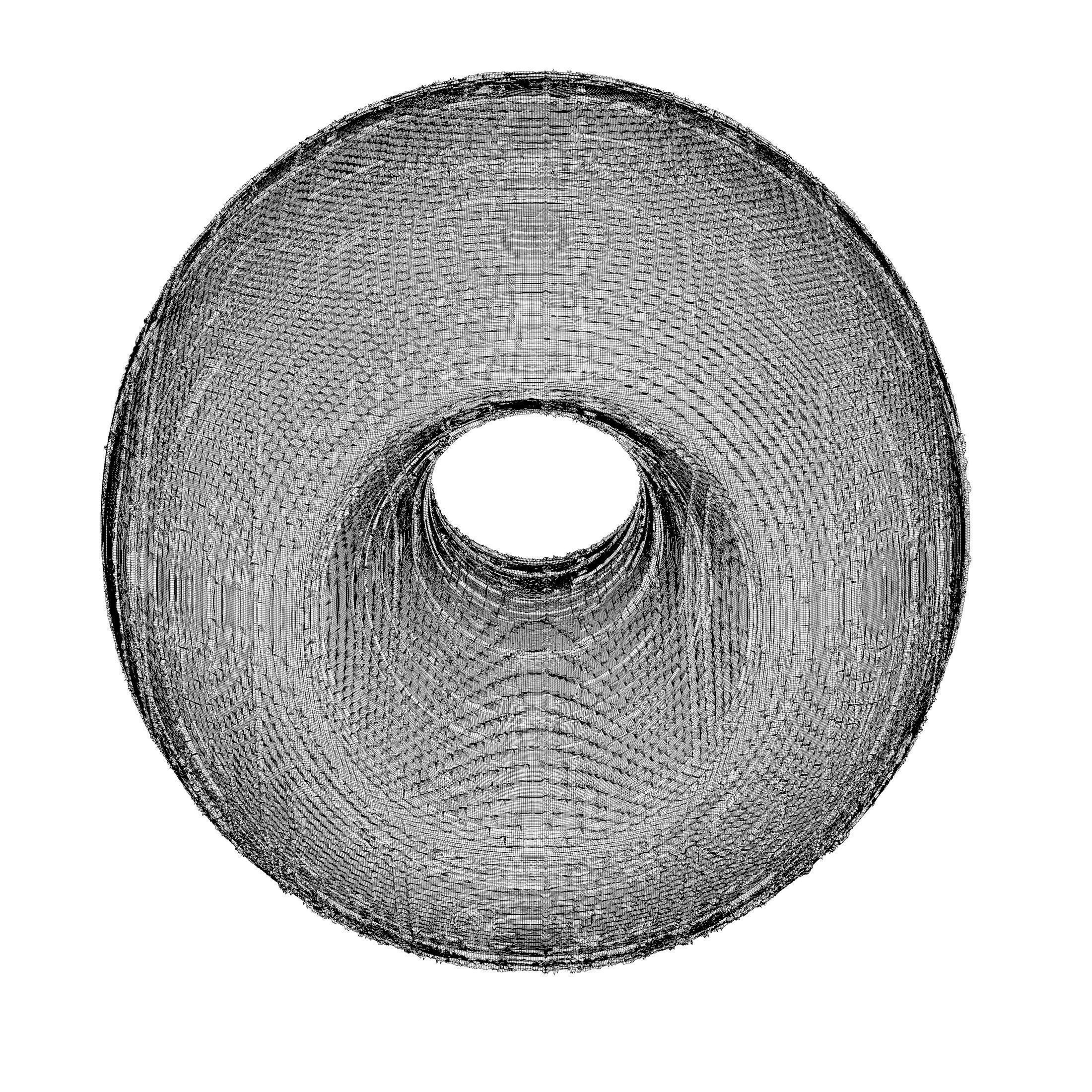 Sci-fi planet 3D model_7