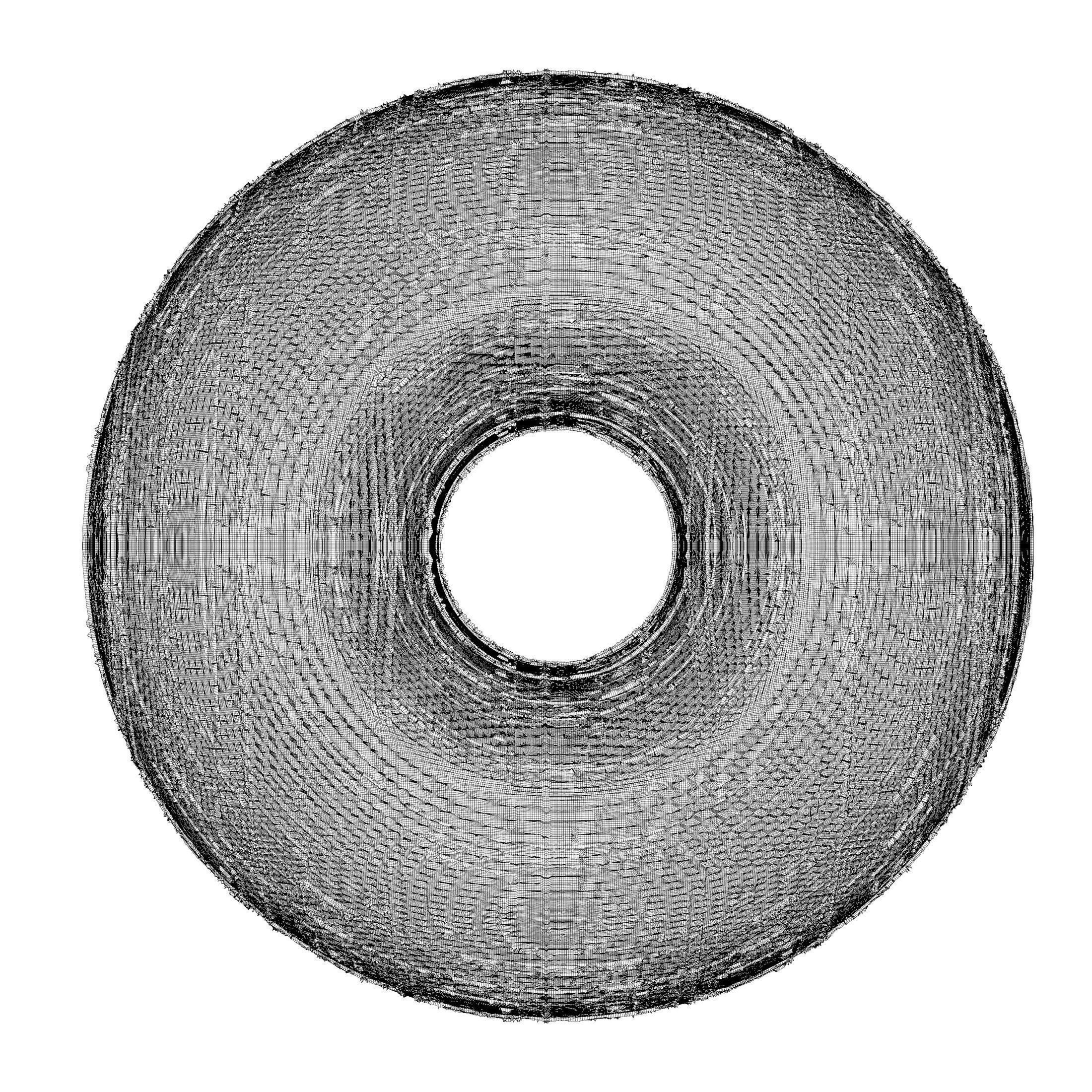 Sci-fi planet 3D model_6