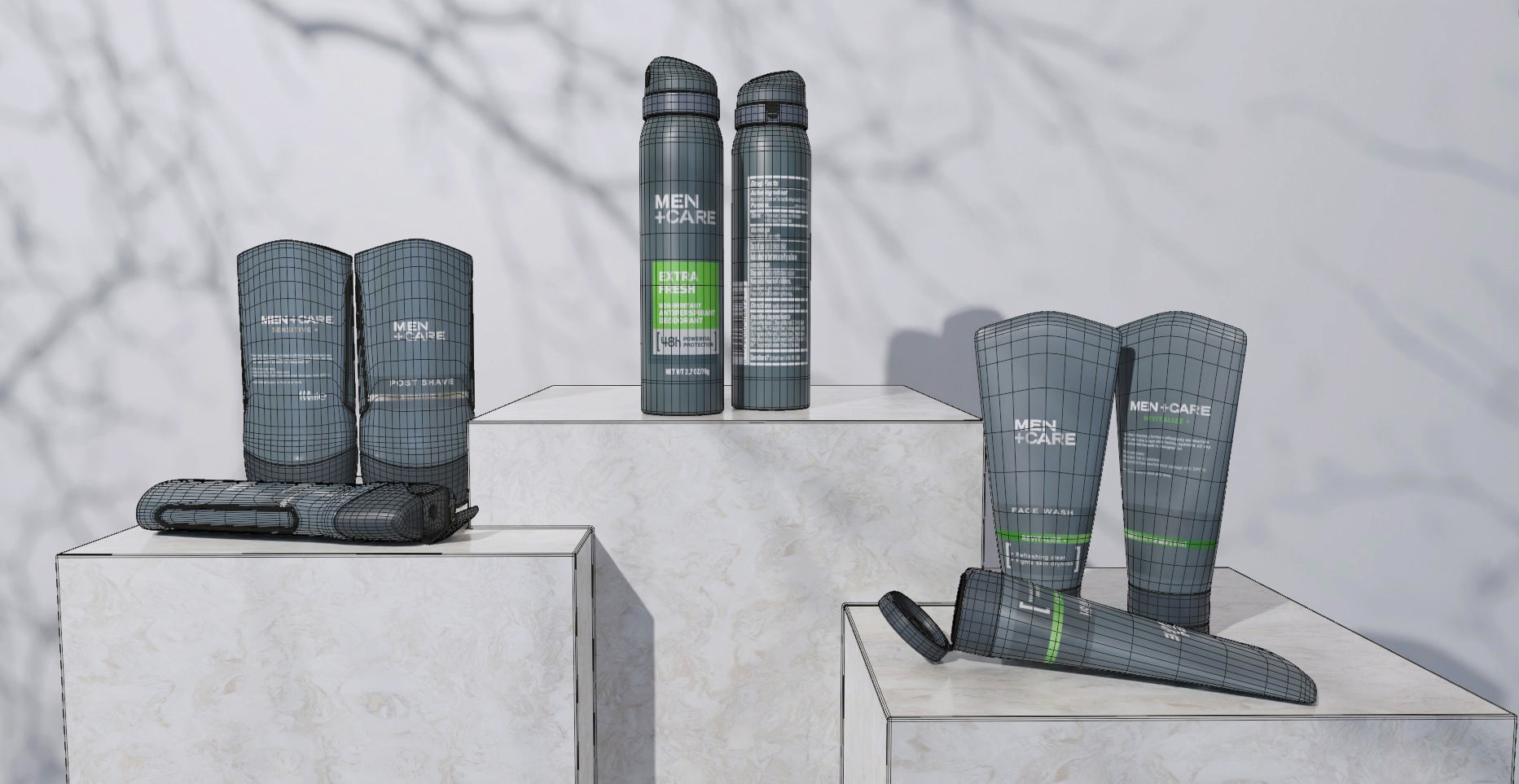 Studio 3d Product Presentation Low-poly 3D model_4