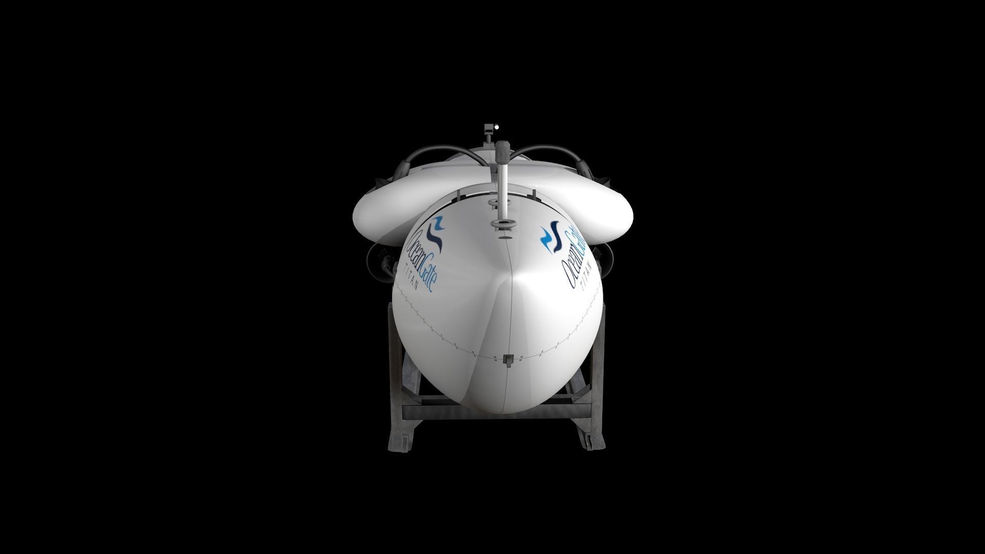 Oceangate Titan 3D model_14