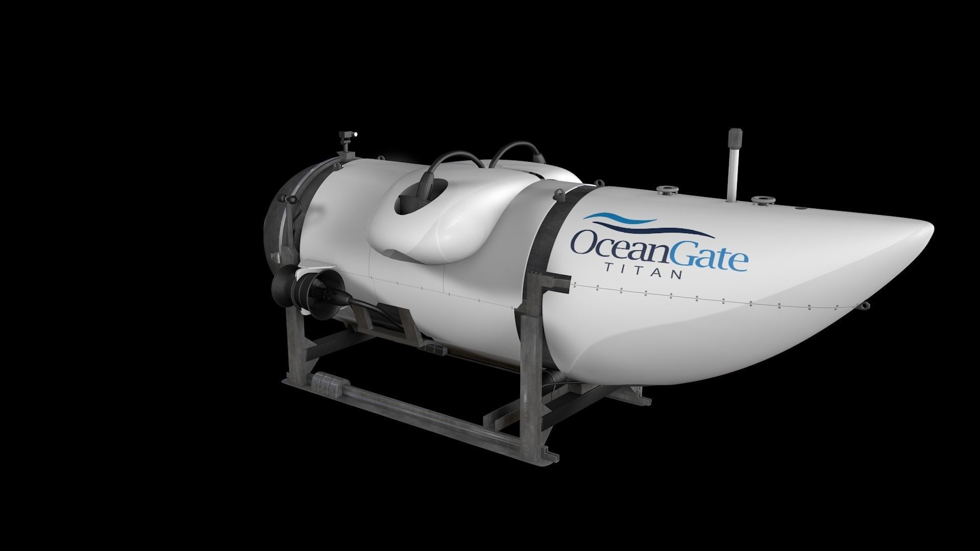 Oceangate Titan 3D model_17