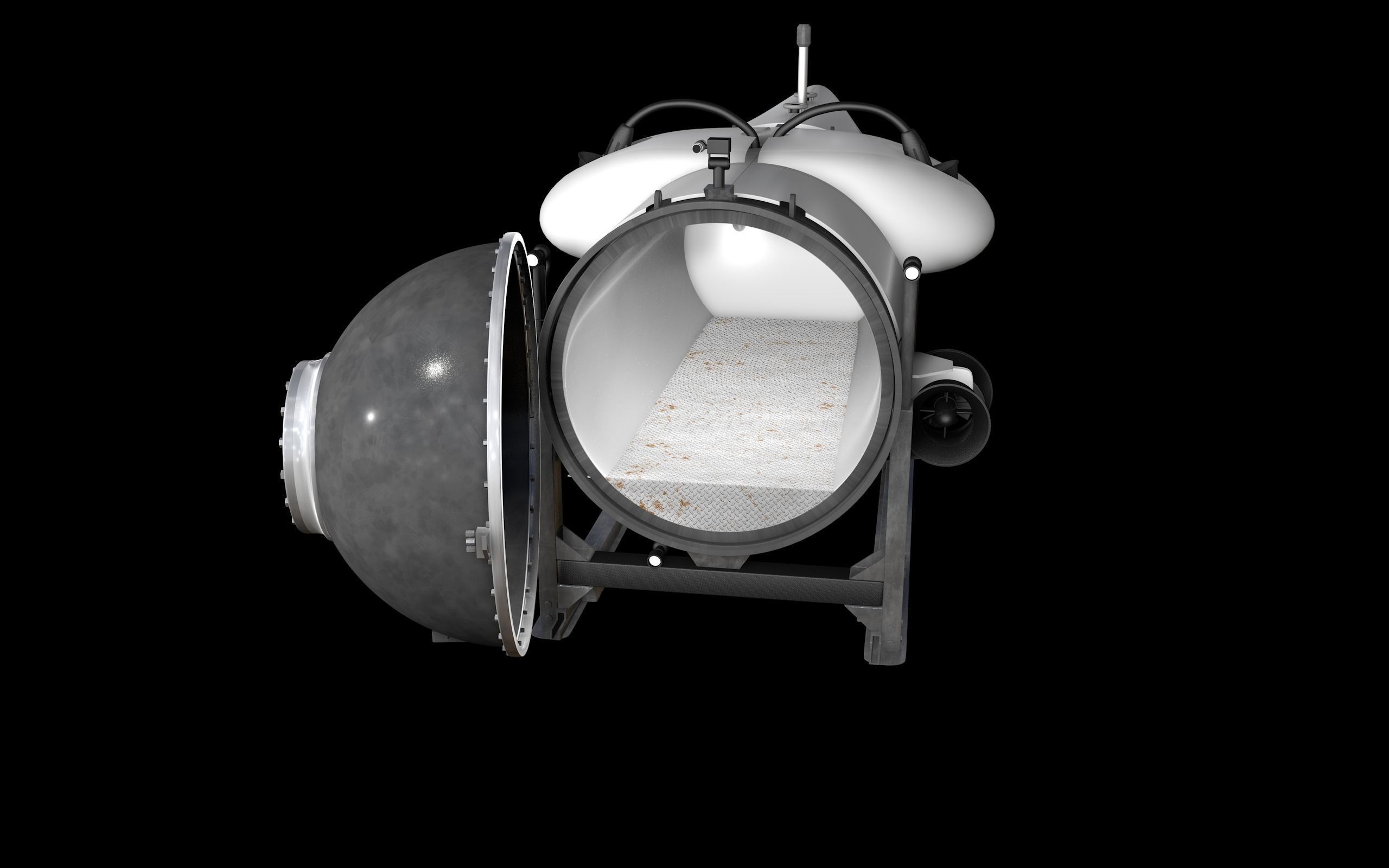 Oceangate Titan 3D model_37